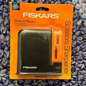 Fiskars Scissors Sharpener new in packaging